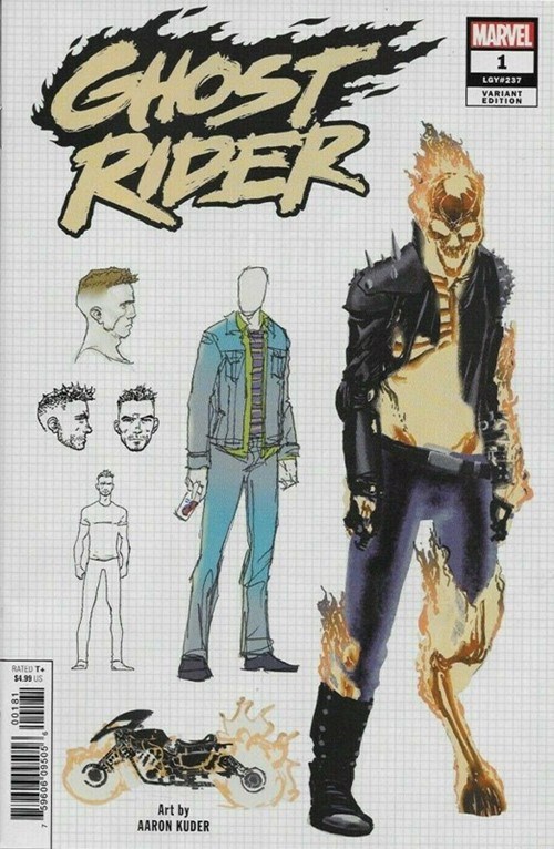 Ghost Rider Vol IX #1C [Kuder "Design" Variant] (December 2019)