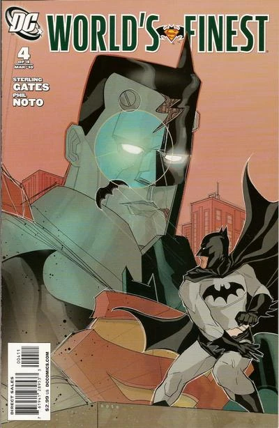 World's Finest Vol III #4B [Phil Noto Batman Variant] (March 2010)