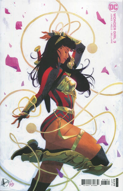 Wonder Girl Vol III #3B [Matteo Scalera Cardstock Variant] (October 2021)