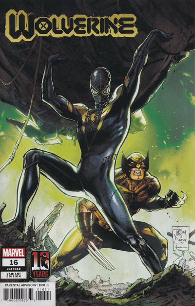Wolverine Vol VII #16B [Tony Daniel 'Miles Morales' Variant] (November 2021)