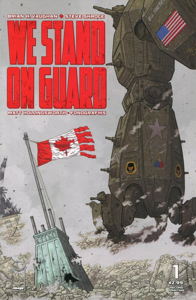 We Stand on Guard #1 Second Printing (July 2015)