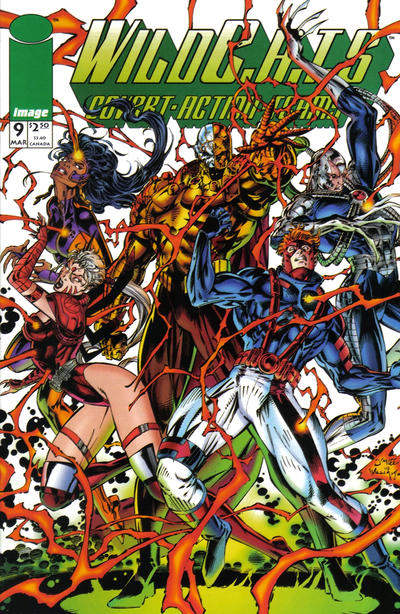 WildC.A.T.s: Covert Action Teams #9 (March 1994)