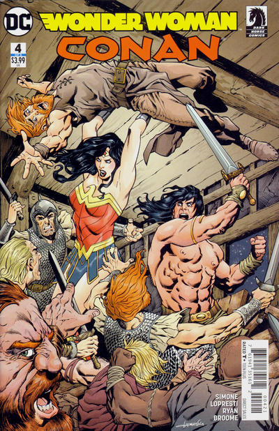 Wonder Woman / Conan #4B [Aaron Lopresti Variant] (February 2018)