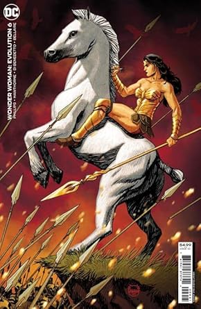 Wonder Woman: Evolution #6B [Dave Johnson Cardstock Variant] (June 2022)