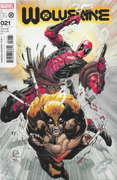Wolverine Vol VII #21C [Stegman Variant] (July 2022)
