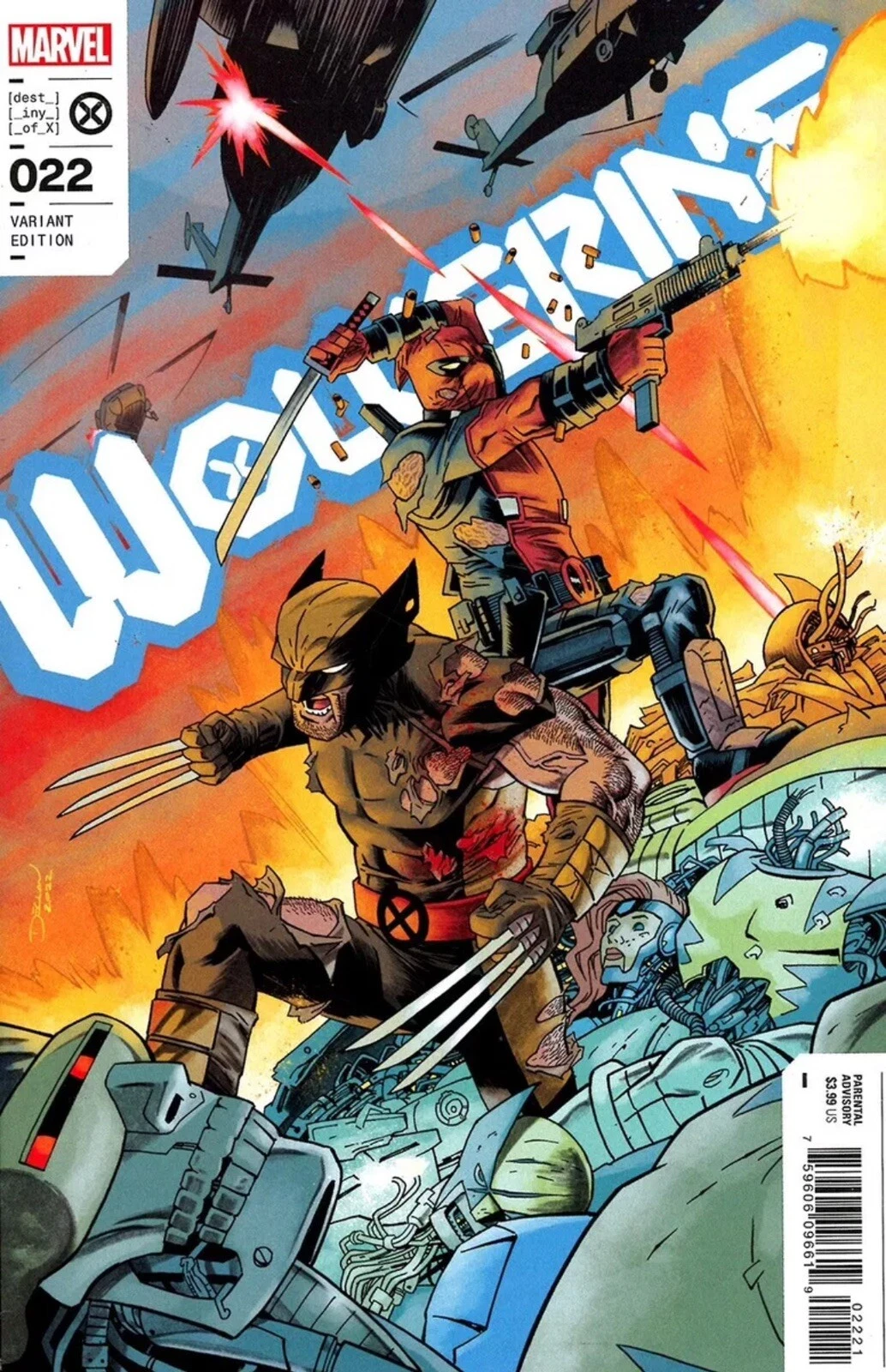 Wolverine Vol VII #22B [Shalvey Variant] (July 2022)