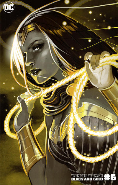 Wonder Woman: Black & Gold #6B [Stephanie Hans Variant Cover] (January 2022)
