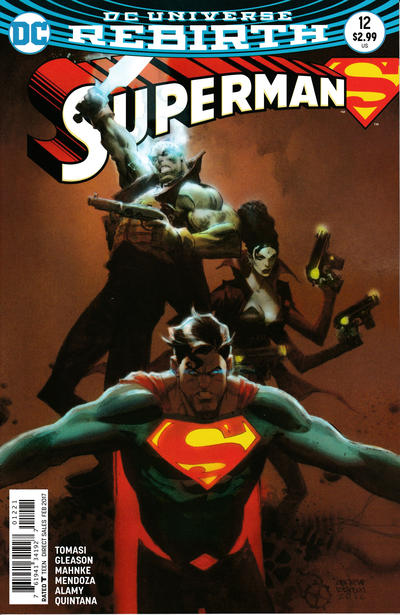 Superman Vol IV #12B [Andrew Robinson Variant] (February 2017)