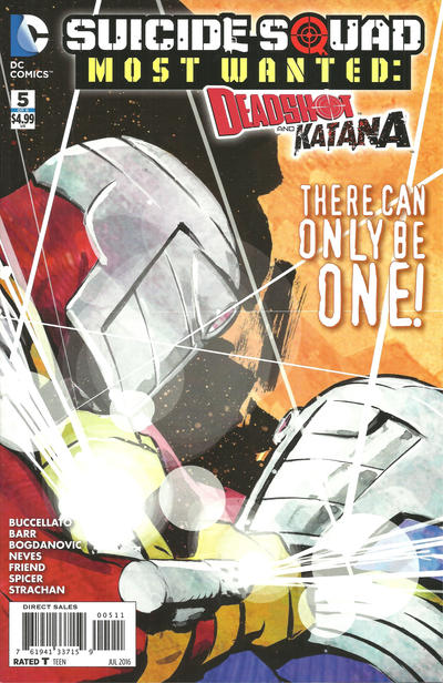 Suicide Squad Most Wanted: Deadshot & Katana #5 (July 2016)