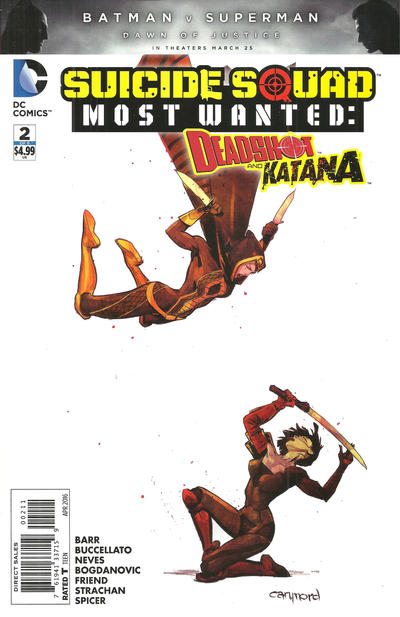 Suicide Squad Most Wanted: Deadshot & Katana #2 (April 2016)