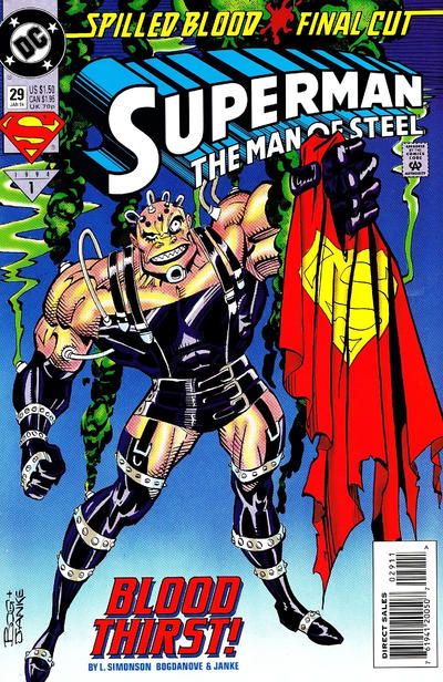 Superman: The Man of Steel #29 (January 1994)