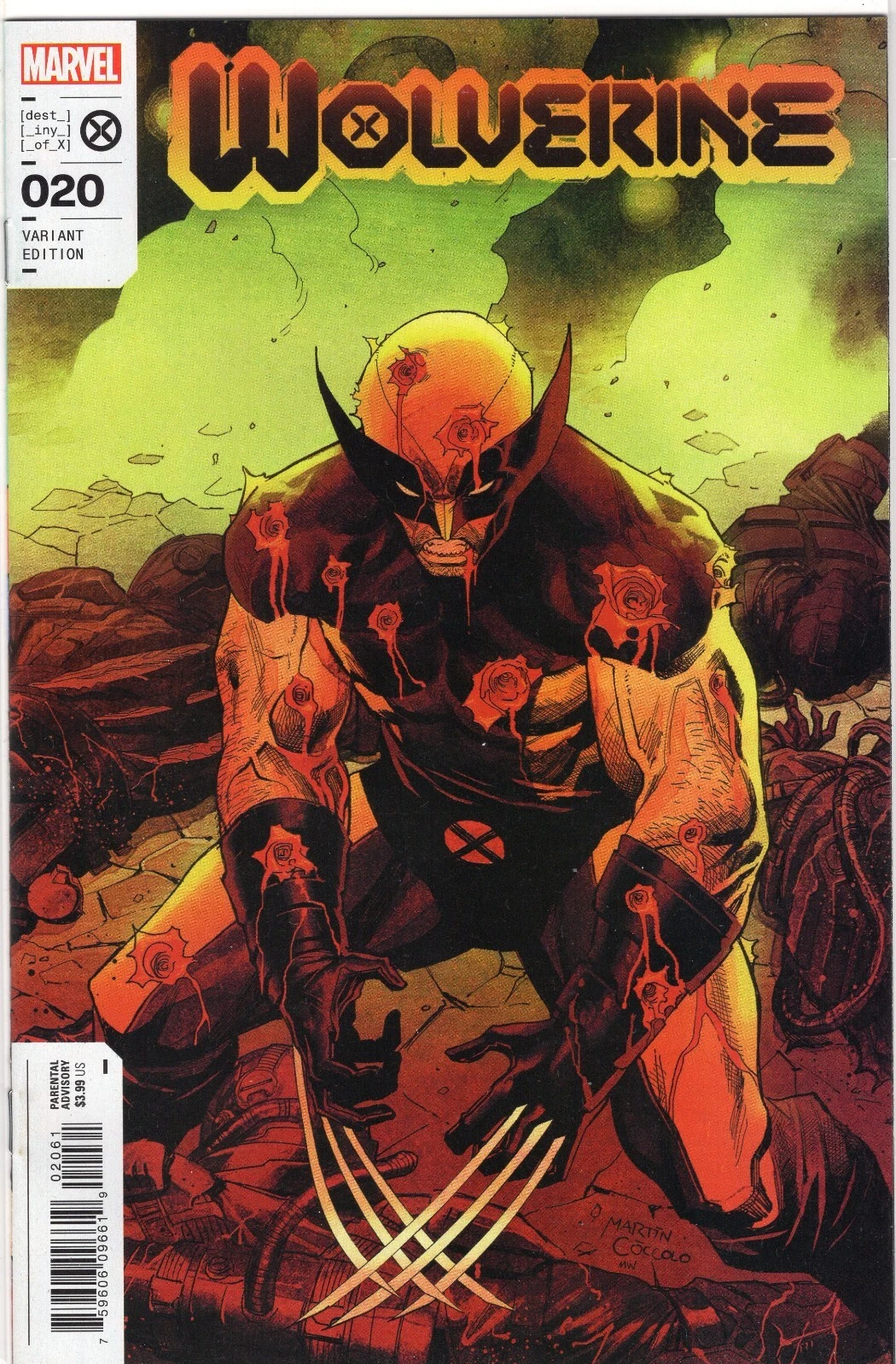 Wolverine Vol VII #20F [Martin Coccolo Variant] (June 2022)