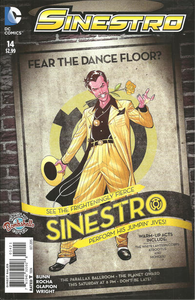 Sinestro #14B [Emanuela Lupacchino DC Bombshells Variant] (October 2015)