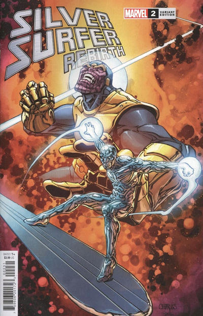 Silver Surfer Rebirth #2C [Kyle Charles Variant] (April 2022)