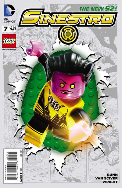 Sinestro #7B [Lego Variant] (January 2015)