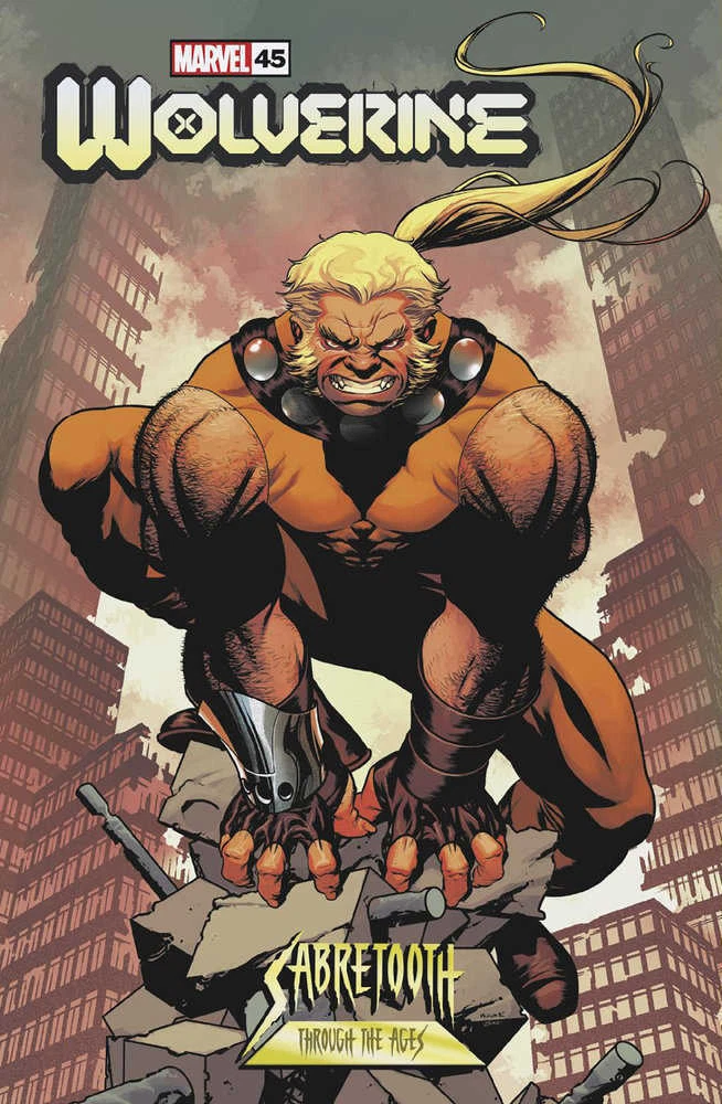 Wolverine Vol VII #45B [Mike McKone 'Sabretooth Through the Ages' Variant] (May 2024)