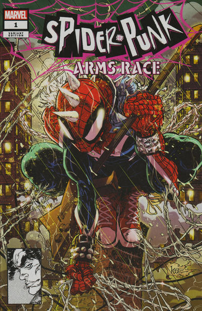 Spider-Punk: Arms Race #1E [Kaare Andrews Variant] (April 2024)
