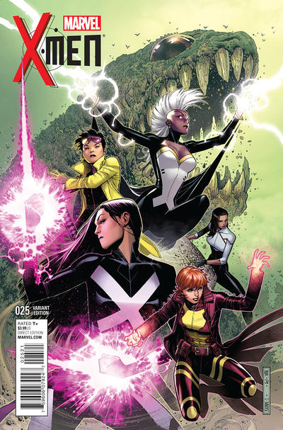 X-Men Vol III #25B [Women of Marvel Variant] (May 2015)