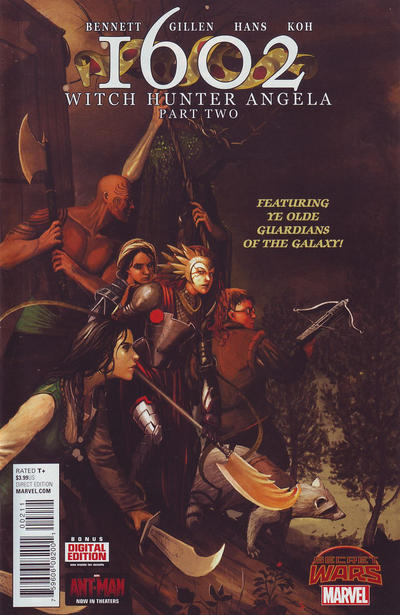 1602: Witch Hunter Angela #2 (September 2015)