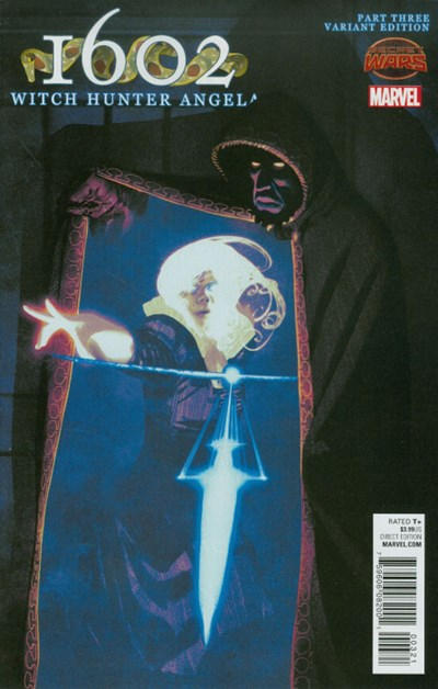 1602: Witch Hunter Angela #3B [Incentive Frazer Irving Variant] (November 2015)