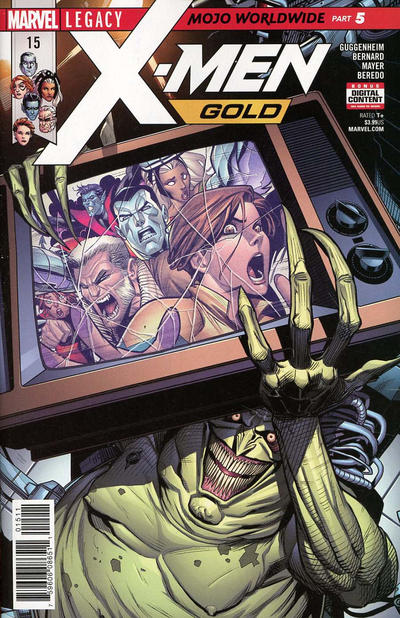 X-Men: Gold #15 (January 2018)