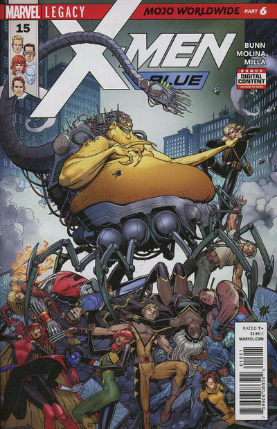 X-Men: Blue #15 (January 2018)