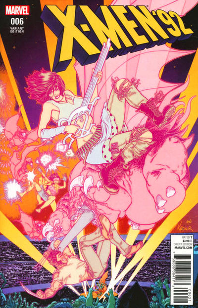 X-Men '92 Vol II #6B [Aaron Kuder Variant] (October 2016)