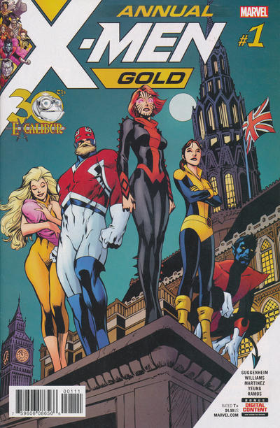 X-Men: Gold Annual #1 (March 2018)