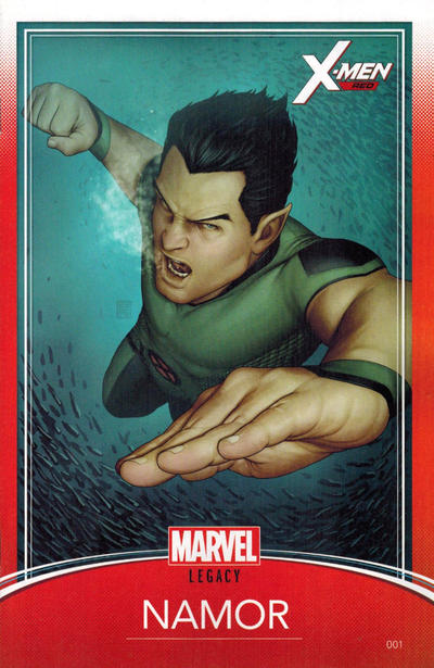 X-Men: Red #1E [John Tyler Christopher 'Trading Card' Variant] (April 2018)