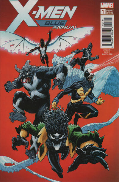 X-Men: Blue Annual #1D [Pascal Ferry Variant] (March 2018)