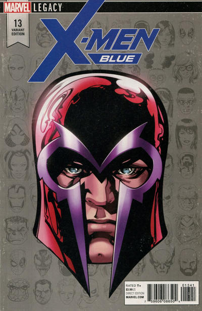 X-Men: Blue #13D [Mike McKone 'Legacy Headshot' Variant] (December 2017)