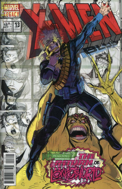 X-Men: Blue #13B [David Lopez Lenticular Variant] (December 2017)