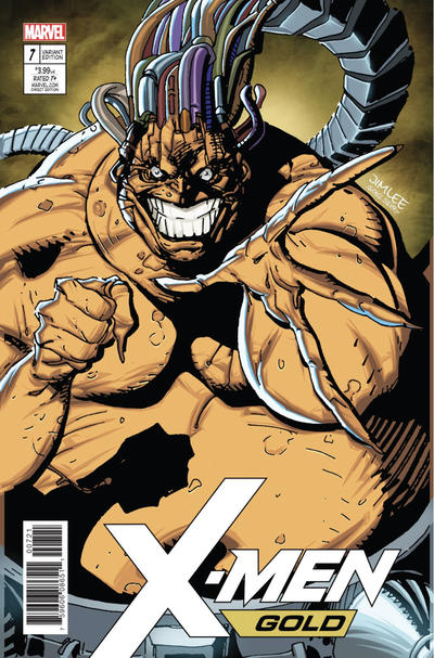 X-Men: Gold #7B [Jim Lee 'X-Men Trading Card' Variant (Mojo)] (September 2017)