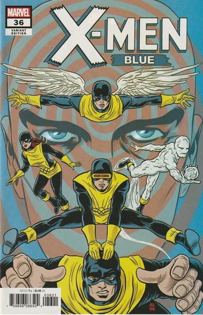 X-Men: Blue #36B [Michael Allred & Laura Allred Variant] (November 2018)