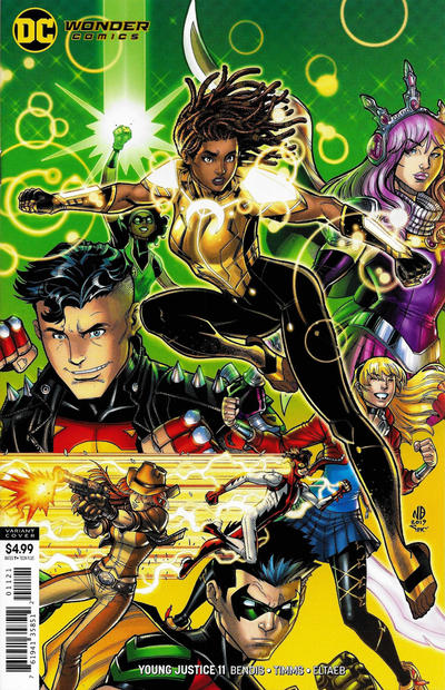 Young Justice Vol III #11B [Nick Bradshaw Cardstock Variant] (February 2020)