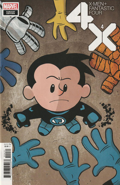 X-Men + Fantastic Four #4C [Chris Eliopoulos Variant] (September 2020)