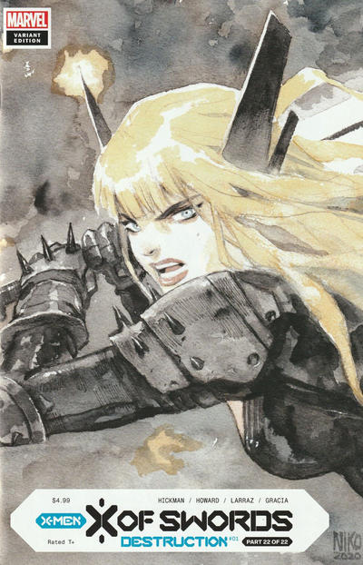 X of Swords: Destruction #1H [Niko Henrichon 'Local Comic Shop Day' Variant] (January 2021)