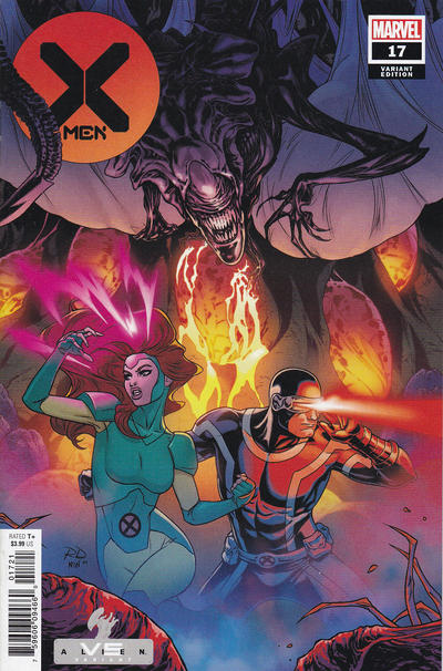 X-Men Vol IV #17B [Russell Dauterman 'Marvel Vs. Alien' Variant] (March 2021)