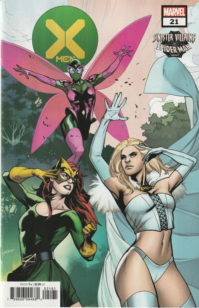 X-Men Vol IV #21F [Emanuela Lupacchino 'Sinister Villains of Spider-Man' Cover] (August 2021)