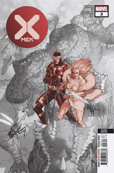 X-Men Vol IV #3 Second Printing (February 2020)