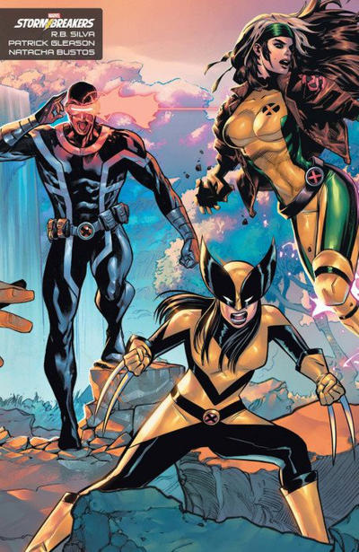 X-Men Vol V #1T [RB Silva, Natacha Bustos, Patrick Gleason Stormbreakers Variant] (September 2021)