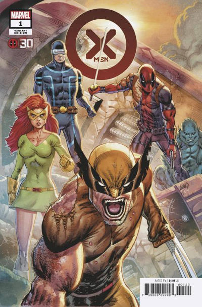X-Men Vol V #1TT [Rob Liefeld - Deadpool 30th Anniversary Variant] (September 2021)