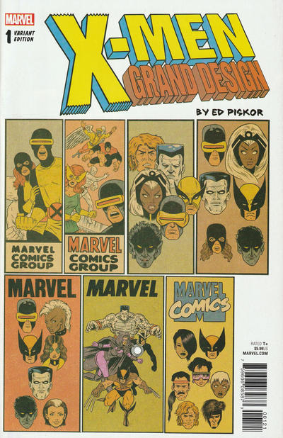 X-Men Grand Design #1B [Piskor Corner Box Variant] (February 2018)