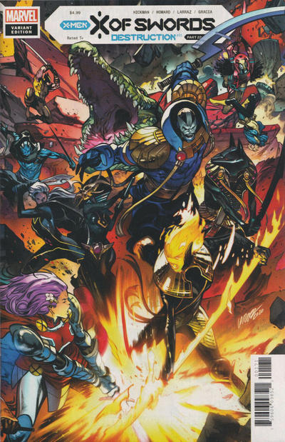 X of Swords: Destruction #1G [Larraz Connecting Variant] (January 2021)