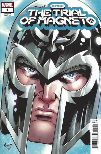 X-Men: The Trial of Magneto #1H [Nauck Headshot Variant] (August 2021)
