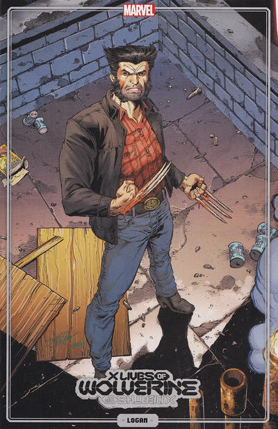 X Lives of Wolverine #4D [Mark Bagley Trading Card Variant] (March 2022)