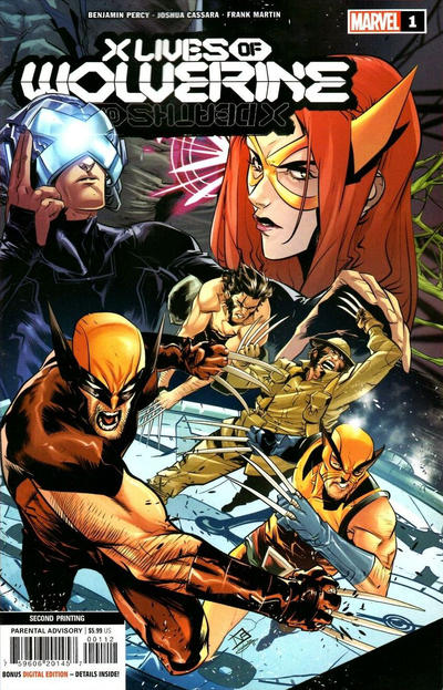 X Lives of Wolverine #1 [Second Printing] (March 2022)