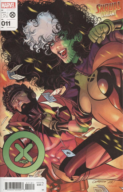 X-Men Vol V #11C [Javier Garrón 'Skrull Variant'] (July 2022)