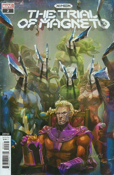 X-Men: The Trial of Magneto #2C [Shavrin Variant] (November 2021)