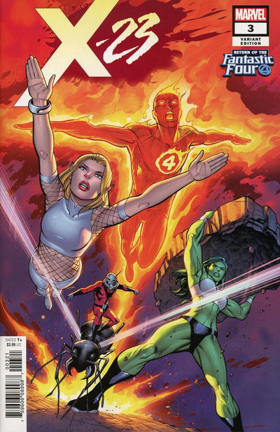 X-23 Vol III #3B "Return of the Fantastic Four" Variant (October 2018)